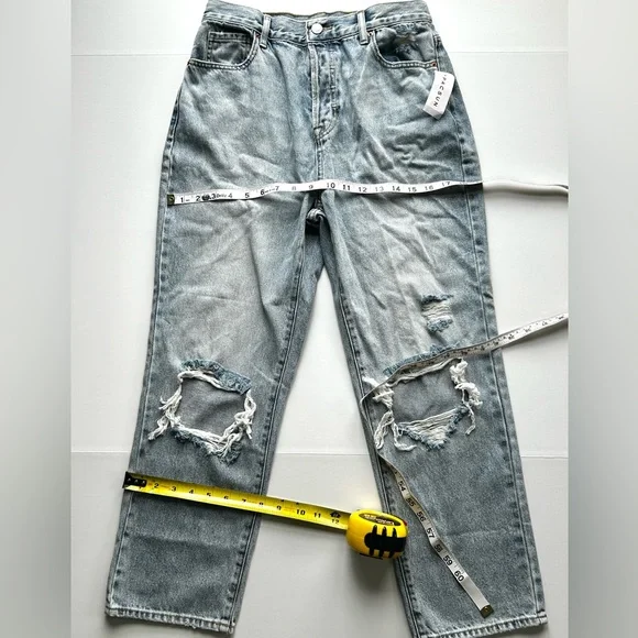 🌸NWT Women’s PacSun High Rise Straight Jeans. Size: 28 - Picture 4 of 16